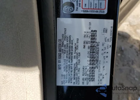 2010 Mercury Milan Premier из США, поврежденный, VIN 3MEHM0JA5AR637495